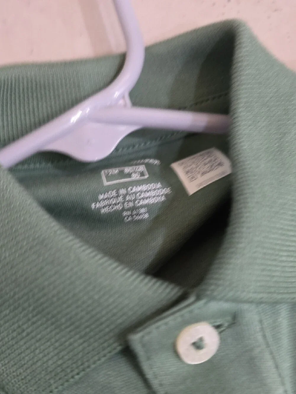 NWT 12M Ralph Lauren Sage Green Polo One-Piece 100% Cotton